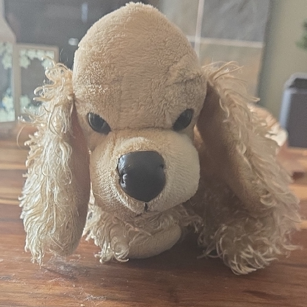 Ganz Plush Tan Stuffed Dog